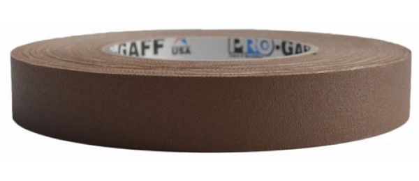 Premium Brown Gaffer Tape - 1 Inch x 55 Yards | Durable, High-Temperature Adhesive for Event Production, Climbing Walls and DIY Projects
