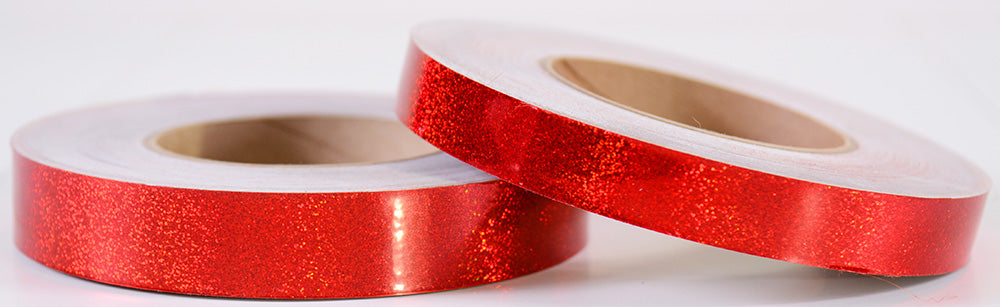 Cherry Red HoloGlitter Tape (150 feet)