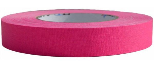 Premium Flourescent Pink Gaffer Tape - 1 Inch x 50 Yards | Durable, High-Temperature Adhesive for Event Production, Climbing Walls and DIY Projects