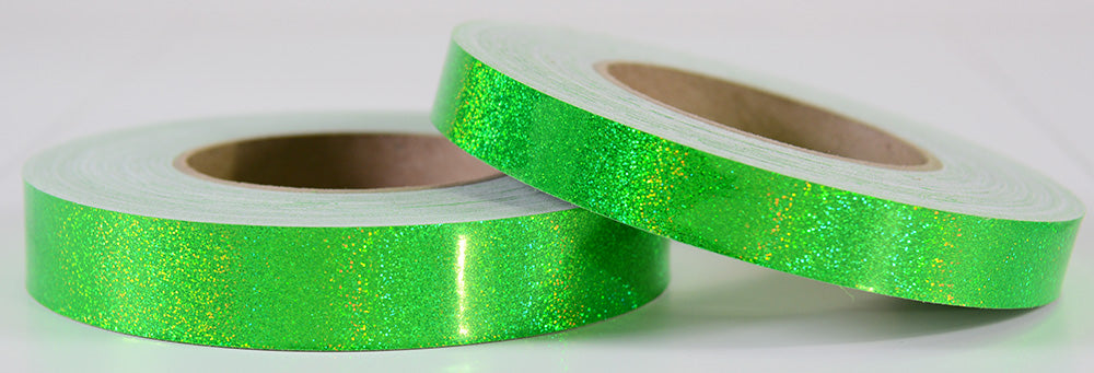 Fluorescent Green HoloGlitter Tape (150 feet)