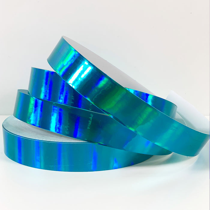Teal Holographic Rainbow Tape