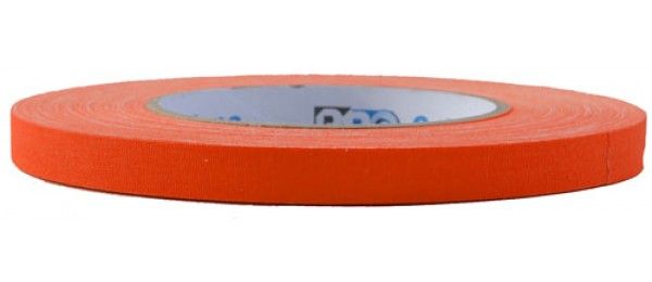 Fluorescent Orange Gaffer Tape 1/2" X 45-yd