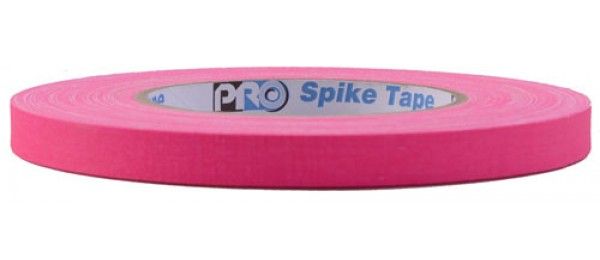 Fluorescent Pink Gaffer Tape 1/2" X 45-yd