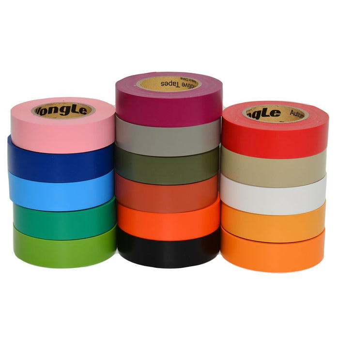 Vinyl Color Coding & Harness Tape - 16 Color Multicolor Pack