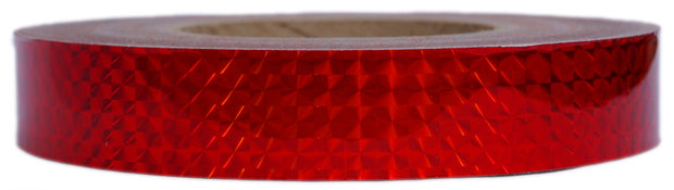Ruby Red Prismatic Tape | Holographic | Identi-Tape