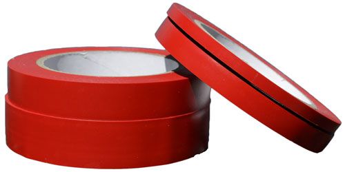 Red Industrial Vinyl Tape 4