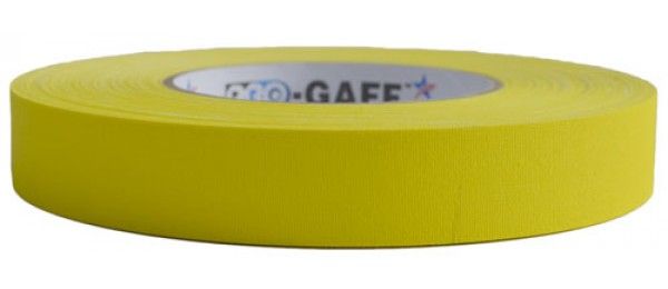 Yellow Gaffer Tape 1" X 55-yd